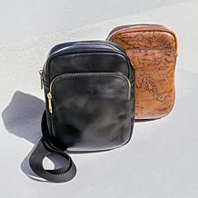 "As Is" Patricia Nash Andros Leather Sling Bag