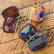 "As Is" Patricia Nash Bella Leather Coin Purse