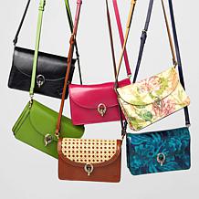 "As Is" Patricia Nash Bella Leather Crossbody