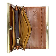 "As Is" Patricia Nash Cauchy Leather Wallet