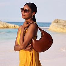 "As Is" Patricia Nash Coco Crescent Hobo Bag