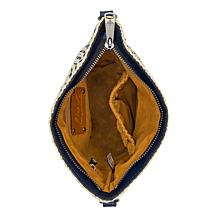 "As Is" Patricia Nash Fontanate Woven Crossbody Bag