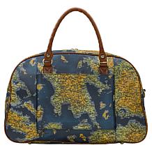 "As Is" Patricia Nash Gonnesa Oval Overnight Bag