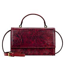 "As Is" Patricia Nash Goring Leather Top Handle Crossbody