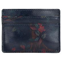 "As Is" Patricia Nash Granna Leather ID Case