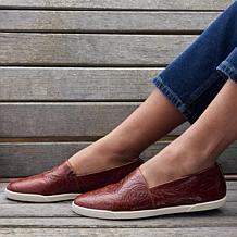 "As Is" Patricia Nash Lola Slip-On Leather Sneaker