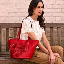 "As Is" Patricia Nash Marconia Leather Tote