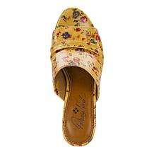 "As Is" Patricia Nash Poema Leather Heel Sandal