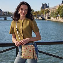 "As Is" Patricia Nash Renee Crossbody with Mini Scarf