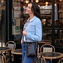 "As Is" Patricia Nash Renee Crossbody with Mini Scarf