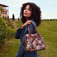 "As Is" Patricia Nash Rosora Leather Satchel