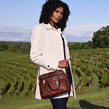 "As Is" Patricia Nash Rosora Leather Satchel