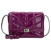 "As Is" Patricia Nash Sophiana Flap Leather Crossbody