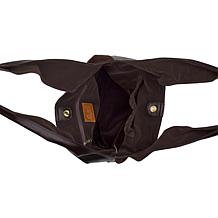 "As Is" Patricia Nash Toni Suede and Leather Small Tote