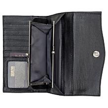 "As Is" Patricia Nash Tossa Cowhide Leather Wallet with RFID Protec...