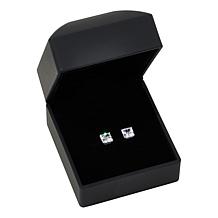 "As Is" Radiance by Absolute™ 10K White Gold Solitaire Stud Earrings