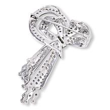 "As Is" Radiance by Absolute™ 1.90ctw Twisted Bow Dangle Pin