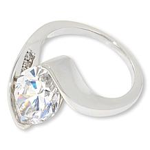 "As Is" Radiance by Absolute™ 7.02ct Marquise Solitaire Bypass Ring