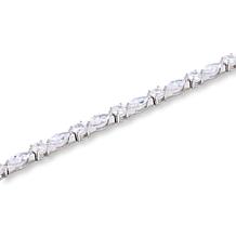 "As Is" Radiance by Absolute™ Marquise and Round Tennis Bracelet