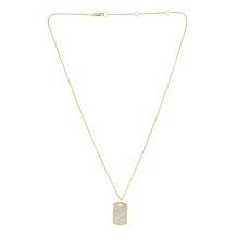 "As Is" Radiance by Absolute™ x Katharine McPhee .96ctw Tag Necklace