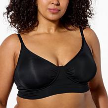 "As Is" Rhonda Shear 2-pack Butterknit No Wire Underwire Bra