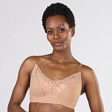 "As Is" Rhonda Shear 2-pack Molded Cup Lace Bra with Invisible Edge