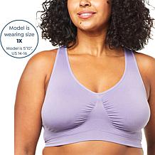 "As Is" Rhonda Shear 2-pack Seamless Racerback Ahh Bra