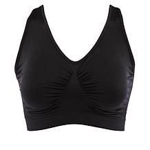 "As Is" Rhonda Shear 2-pack Seamless Racerback Ahh Bra
