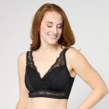 "As Is" Rhonda Shear 3-pack Classic Pin-Up Bra with Lace Detail