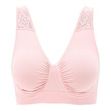 "As Is" Rhonda Shear Seamless Bra with Lace