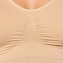 "As Is" Rhonda Shear Seamless Tank with Removable Pads