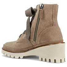 "As Is" Ron White Eris Ultralight Suede Lace-Up Ankle Boot