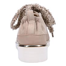 "As Is" Ron White Nalla Leather Sneaker with Satin Shoe Bag