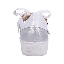 "As Is" Ron White Ophelia Leather Footbed Sneaker