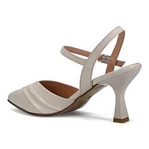 "As Is" Ron White Quilla Leather Kitten Heel Pump w/ All-Day Heels®...