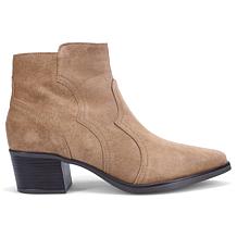 "As Is" Ron White Syrena Suede Ankle Boot