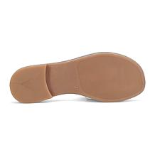 "As Is" Ron White Vivian Ultralight Leather Slide Sandal