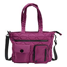 "As Is" Samantha Brown Anti-Theft Travel Tote with 2-piece Organizers