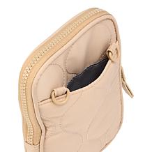 "As Is" Samantha Brown To-Go Quilted Travel Hobo with Crossbody