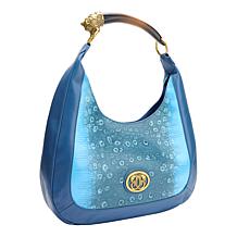 "As Is" Sharif Legacy 3-D Horn & Cougar Ornate Handle Hobo