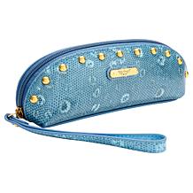 "As Is" Sharif Legacy Ring Lizard Domed Wristlet Pouchette