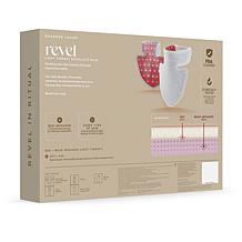 "As Is" Sharper Image Revel LED Light Therapy Neck & Décolletage Mask