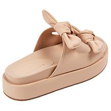 "As Is" SHUSHOP KIKI Bow Flatform Slide Sandal