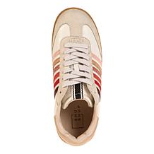 "As Is" SHUSHOP Steffie Striped Lace-Up Fashion Sneaker