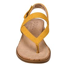 "As Is" SOUL Naturalizer Carolyn Wedge Heel Sandal