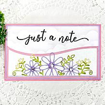 "As Is" Stamps of Life Flower Frenzy Border Stamp and Die Set