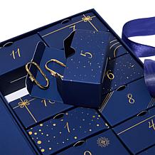 "As Is" Stately Steel Boxed 12-piece Jewelry Wardrobe Set