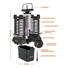 "As Is" Sun Joe 24-Volt Cordless Insect and Bug Zapper