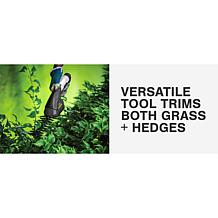"As Is" Sun Joe 7.2-Volt 2-in-1 Grass Shear Plus Hedge Trimmer