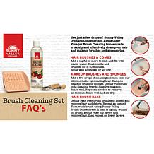 "As Is" Sunny Valley Orchard 4-piece Hair and Makeup Brush Cleaning...